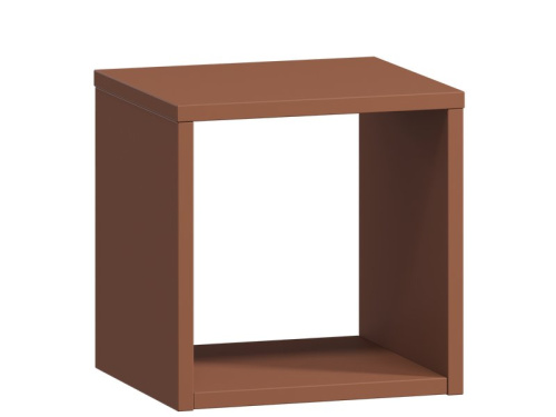 Полка Элод 29x29 Терракотовый