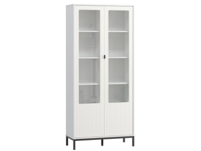 Витрина Трейвис 2-93x205 Белый