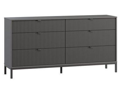 Комод Трейвис 165x84 Графитовый