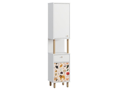 Стеллаж детский Трикси 41x190 Зоо