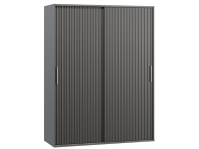 Шкаф-купе Беррингтон 2-160x210 Графитовый