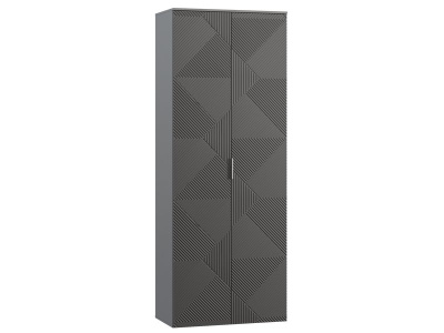 Распашной шкаф Шелтон 2-91x240 Графитовый
