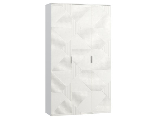 Распашной шкаф Шелтон 3-137x240 Белый