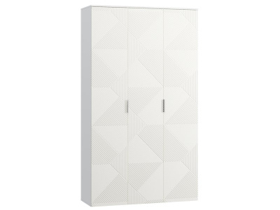 Распашной шкаф Шелтон 3-137x240 Белый