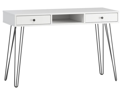 Письменный стол Крейн-1 120x50 Белый/Черный