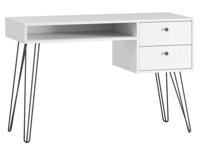 Письменный стол Крейн-2 120x50 Белый/Черный