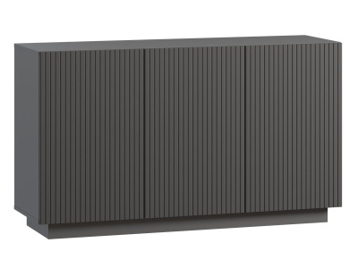 Тумба Кейлет 137x80 Штриx Графитовый