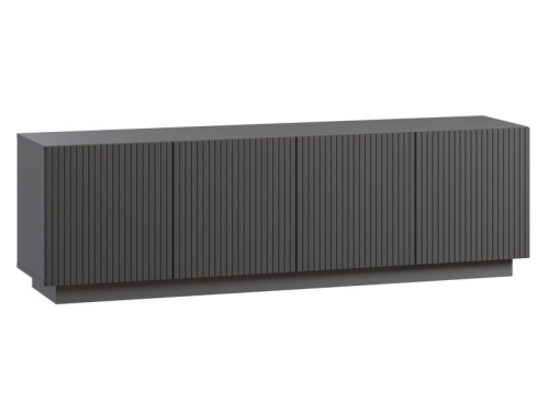 ТВ-тумба Кейлет 182x56 Штриx Графитовый