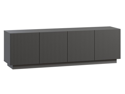 ТВ-тумба Кейлет 182x56 Штриx Графитовый