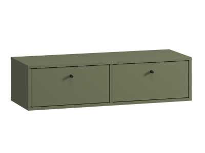 Тумба подвесная Сайрис 98x25 Оливковый