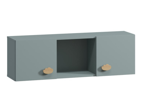 Полка детская Тесси 111x35 Серо-зеленый