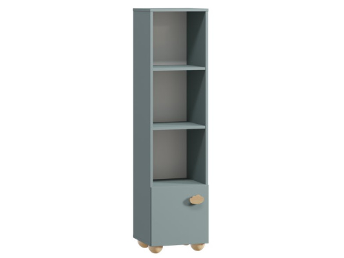 Стеллаж детский Тесси 37x145 Серо-зеленый