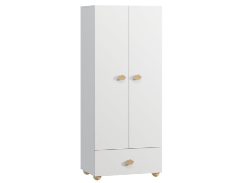 Шкаф детский Тесси 2-75x181 Белый