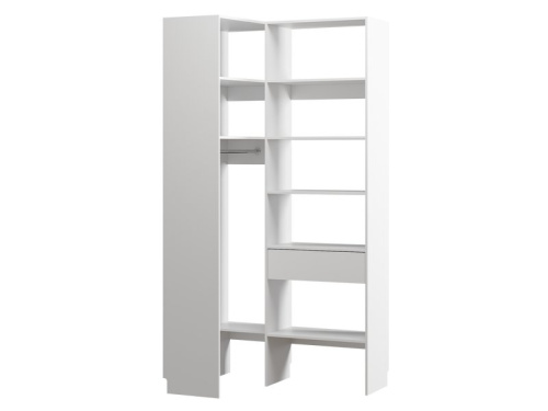 Модуль для гардероба Хелен 1-120x240 Белый