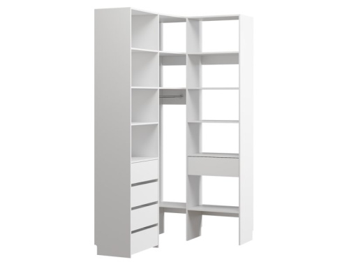 Модуль для гардероба Хелен 2-150x110x240 Белый