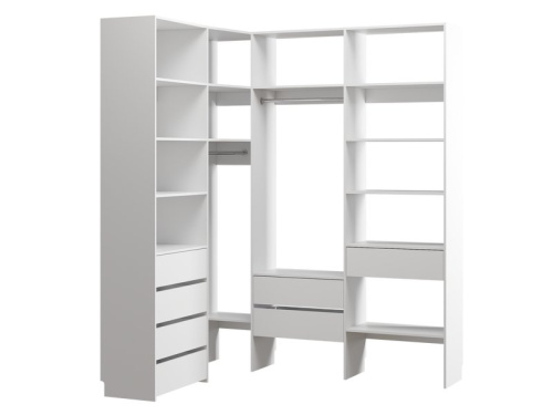 Модуль для гардероба Хелен 4-160x190x240 Белый