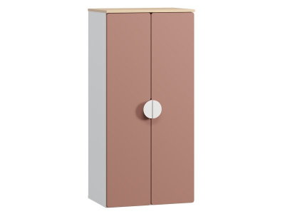 Шкаф детский Милна 2.1-60x127 Розовый