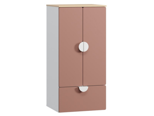 Шкаф детский Милна 2.2-60x127 Розовый
