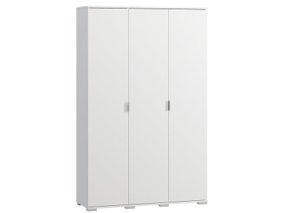 Распашной шкаф Стелла 3-120x190 Белый