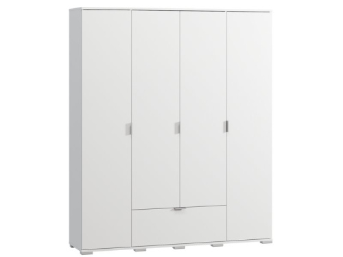 Распашной шкаф Стелла 4.1-160x190 Белый