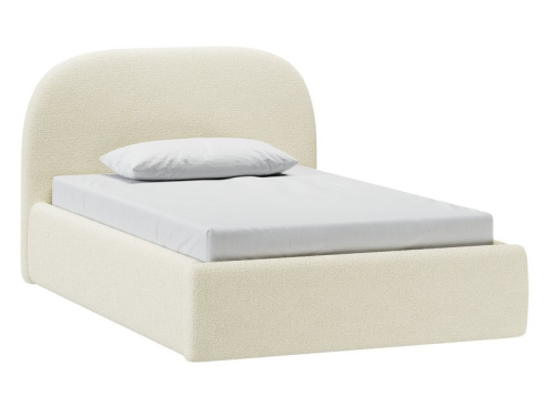 Кровать Кевия 120 Букле Молочный