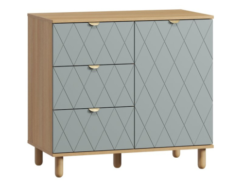Тумба Теджонс 93x85 Ромб Мятный