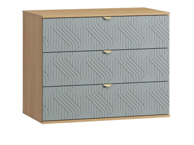 Комод Монблан 93x76 Косы Мятный
