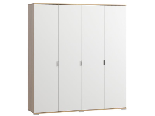Распашной шкаф Стелла 4-180x200 Дуб Барбера