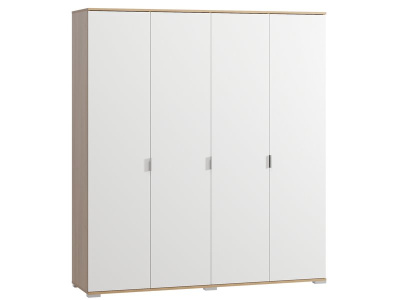 Распашной шкаф Стелла 4-180x200 Дуб Барбера