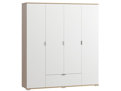 Распашной шкаф Стелла 4.1-180x200 Дуб Барбера