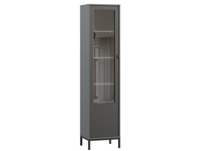 Витрина Трейвис 1-48x205 Графитовый