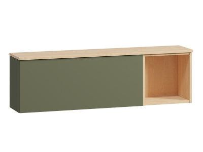 Полка Элвуд 120x36 Оливковый