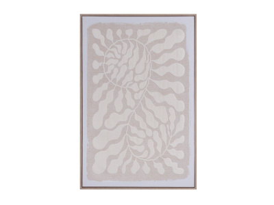 Картина Флорал Узоры Бежевый 80x120