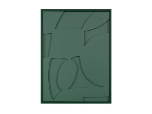 Картина Рельеф Зеленый 45x60