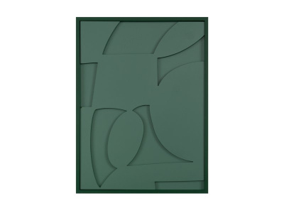 Картина Рельеф Зеленый 45x60