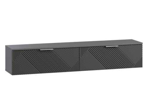 ТВ-тумба подвесная Шелтон 160x30 Графитовый