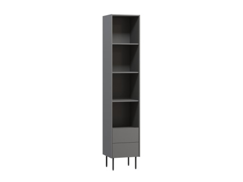 Стеллаж Дигарс 43x220 Графитовый