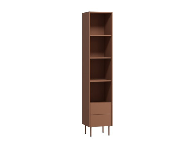 Стеллаж Дигарс 43x220 Терракотовый