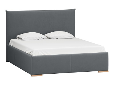 Кровать Слипсон 160 Велюр Серый