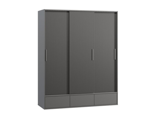 Шкаф-купе Беррингтон 3.1-177x220 Графитовый