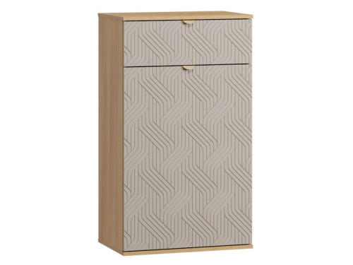 Обувница Монблан 63x110 Косы Латте