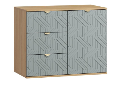 Тумба Монблан 93x76 Косы Мятный