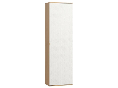 Распашной шкаф Монблан 1.2-63x214 Косы Белый