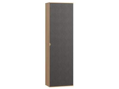Распашной шкаф Монблан 1.2-63x214 Косы Графитовый