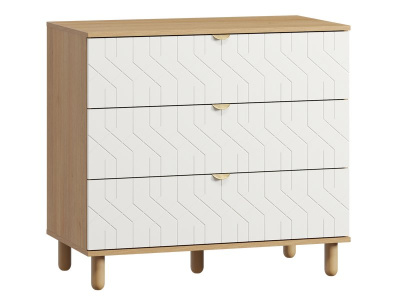 Комод Теджонс 93x85 Деко Белый
