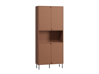 Стеллаж Блест 2-89x210 Терракотовый