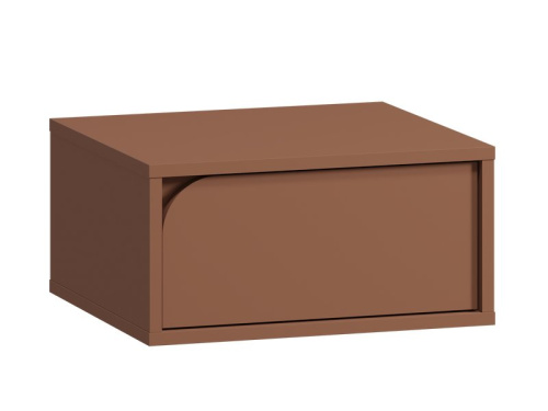 Тумба прикроватная подвесная Блест 45x22 Терракотовый
