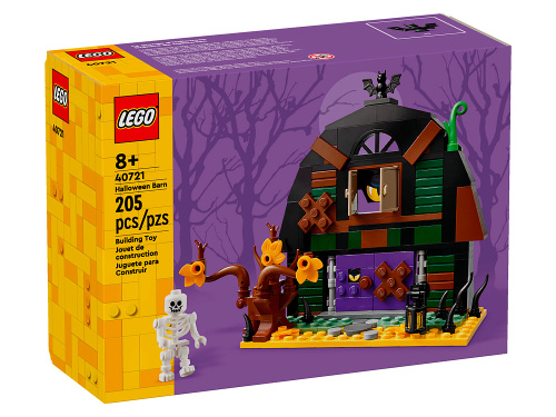 Ideas 40721 Сувенирный набор LEGO Хэллоуинский сарай