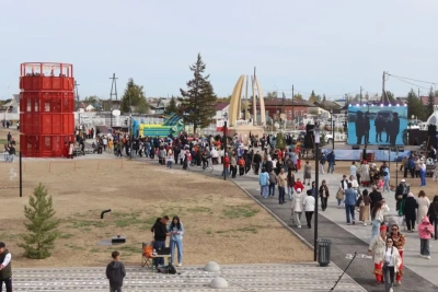 В Якутии благоустроили 153 общественных пространства с 2019 года / ЯСИА   Республика Саха (Якутия)