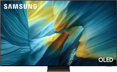 Телевизор Samsung 77" OLED S95F 4K, Процессор NQ4 AI Gen3, Vision AI Smart ТВ (2025) QE77S95FAUXRU черный